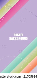 fondo con espacio, Resumen, banner de promoción de medios sociales, web, publicidad, minimalista, color pastel