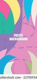 background with space, Abstract, social media promotion banner, web, advertisement, minimalist, pastel color