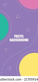 background with space, Abstract, social media promotion banner, web, advertisement, minimalist, pastel color