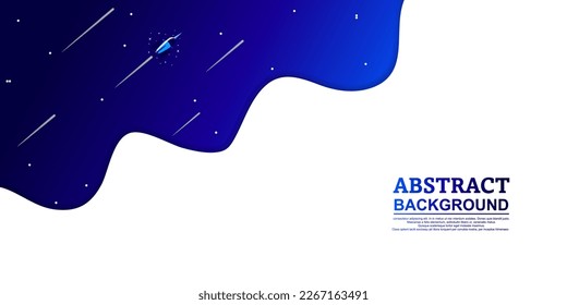 background with space illustration, as well as white space to provide text or photo, easy to edit and very attractive design, futuristic, modern and friendly.