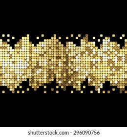 background of sparkling gold sequins