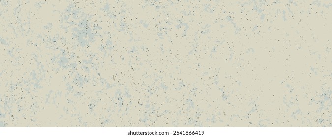 O fundo é um fundo manchado com uma cor creme. O fundo tem uma sutil textura azul, dando-lhe uma sensação suave, artística. Vetor de plano de fundo de textura granulada mínima