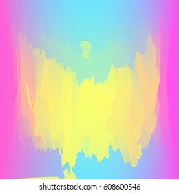 Background of spilled paint on wall vector