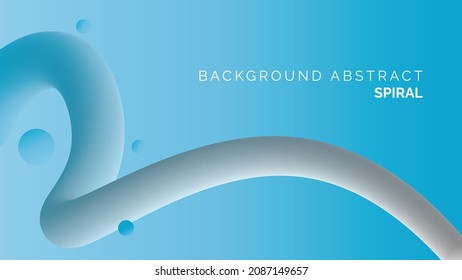 Background with spiral motif and color gradient