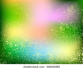 background, splash, drops on the glass and blurred, colorful, gradient texture, pastel, vector illustration, abstract 