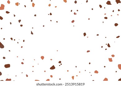 Background of splattered snack crumbs scattering cookies snack