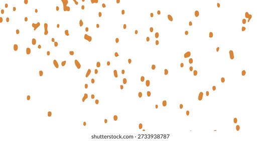 background of splattered snack crumbs scattering. eps 10