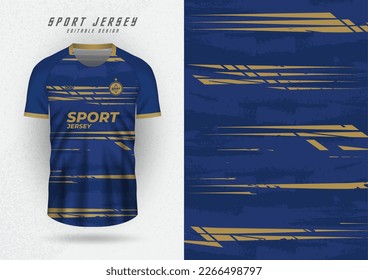 background for sport jersey soccer jersey running jersey racing jersey pattern navy blue with gold stripes