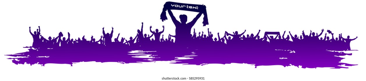 Background for sporting events and concerts.