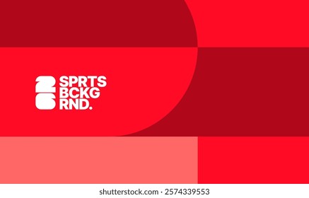 Background for sports event, competition or cup. World Championship 2026. Design with geometric shapes for poster, layout, template. 