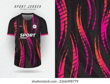Background for sports jersey, football jersey, running jersey, racing jersey, black tones pattern, brushed gradation pattern.