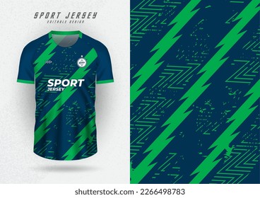 Antecedentes para la camiseta deportiva, la camiseta de fútbol, la camiseta de correr, la camiseta de carreras, el patrón de rayas verdes.