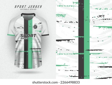 Background for sports jersey, soccer jersey, running jersey, racing jersey, green and black neutral pattern.