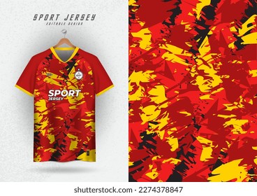 background for sports jersey soccer jersey running jersey racing jersey pattern red yellow