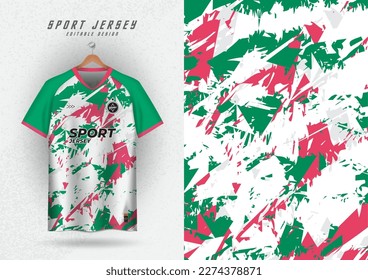 background for sports jersey soccer jersey running jersey racing jersey pattern white green