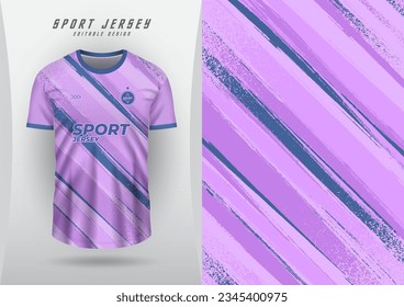 Background for sports jersey, soccer jersey, running jersey, racing jersey, pattern, grain, pastel purple and blue.
