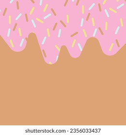 background sprinkles vector illustration design