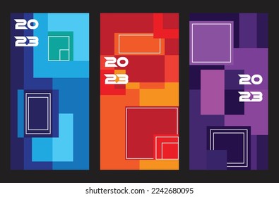 Resumen cuadrado de fondo con color monocromo para pancarta, volante, afiche, portada, folleto y plantilla de contenido de medios sociales.