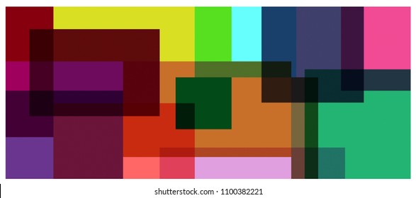 Background  square Colorful- modern Vector.