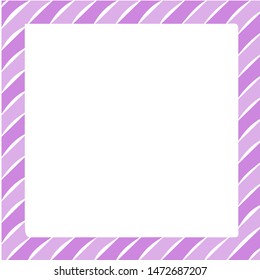 Background Square with purple line as a frame. It can be applied for an invitation, poster, brochure, announcements and others.