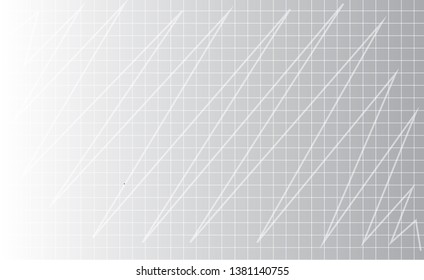 Background, square, white square, paper concept, book and cut lines, trend down and shiny Abstract background - vector