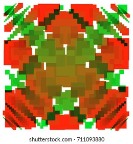 background with squares in different colors . vector