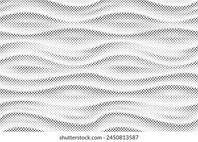 Background with squares halftone dots. Halftone vector background. Monochrome halftone pattern. Abstract geometric dots background. Pop Art comic background for website, card, poster.	