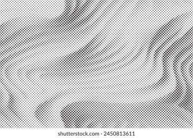 Background with squares halftone dots. Halftone vector background. Monochrome halftone pattern. Abstract geometric dots background. Pop Art comic background for website, card, poster.	