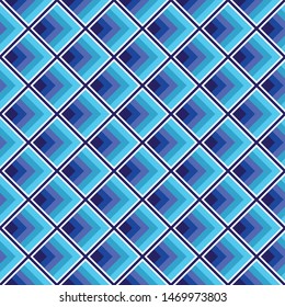 background of squares in shades of blue