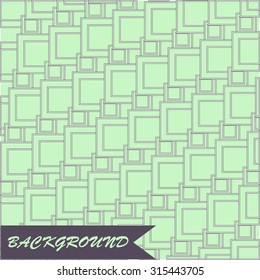 Background with squares, vector.