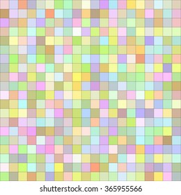 Background with squares. Vector