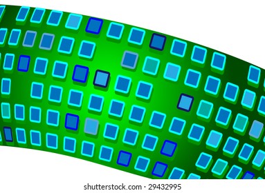 Background with squares. Vector. Without mesh.