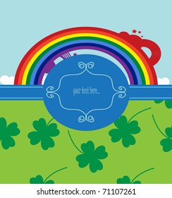 background for st. patrick day