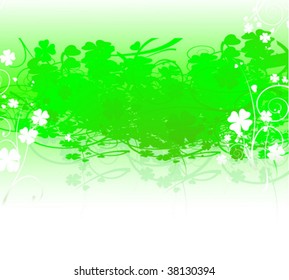 background for the St. Patrick's Day