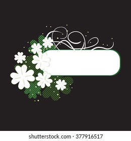 Background of a St. Patrick's Day. Vector illustration