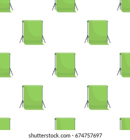 Background stand,hromakey. Making a movie single icon in cartoon style vector symbol stock illustration web.