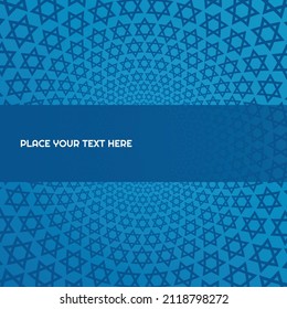 Background with Star of David. Vector illustration. 