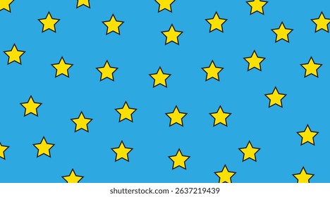 Background star random repeat unique design