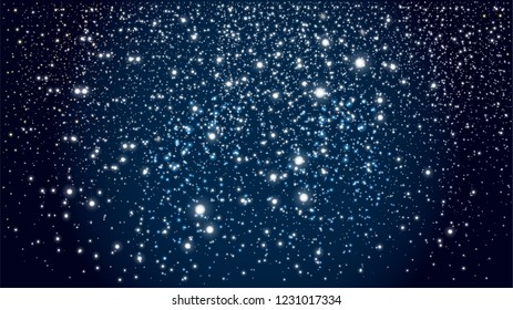Background with Starry night sky