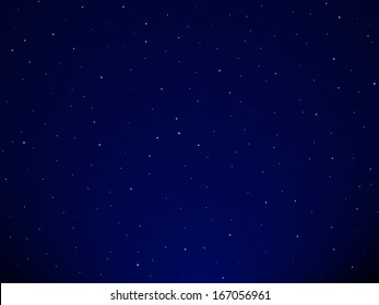 Background of the starry sky