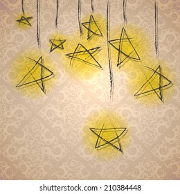 Background with stars