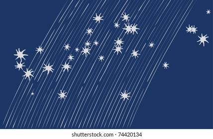 Background with stars