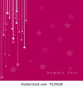 Background with stars