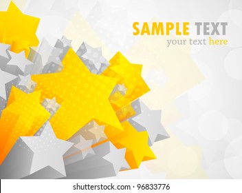 Background with stars