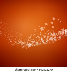 Antecedentes con estrellas. Plantilla de diseño. Ilustración de vectores abstractos.