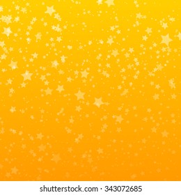 Background with Stars. Design Template. Abstract Vector Illustration.