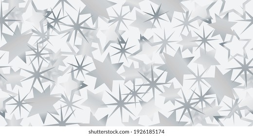 Background from stars for festive packaging. Stars seamless background. Vector illustration eps-10