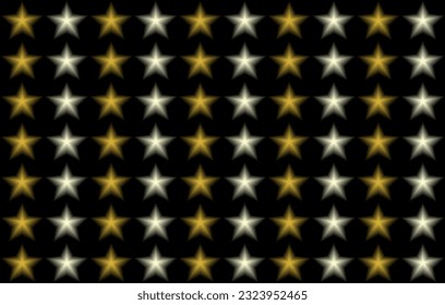 fondo con estrellas de oro
