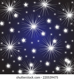 background stars at night