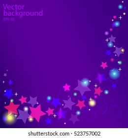  background stars purple 